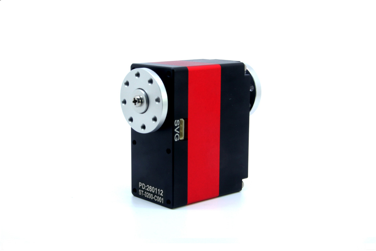 12V 200KG金属壳金属齿无刷电机双轴TTL串型总线舵机