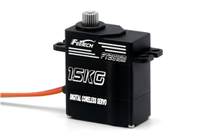 7.4V 15kg数码180度铝壳钢齿轮空芯杯舵机